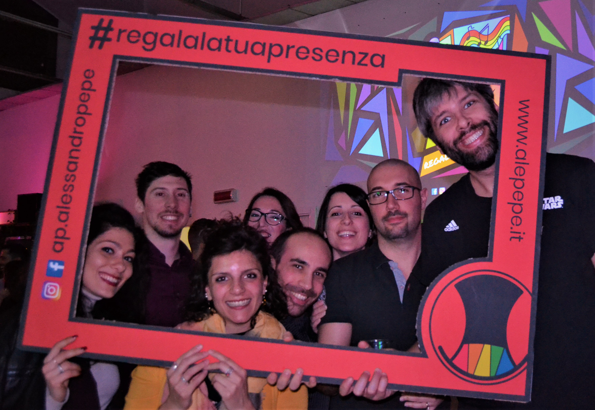 Evento RegalaLaTuaPresenza Alessandro Pepe