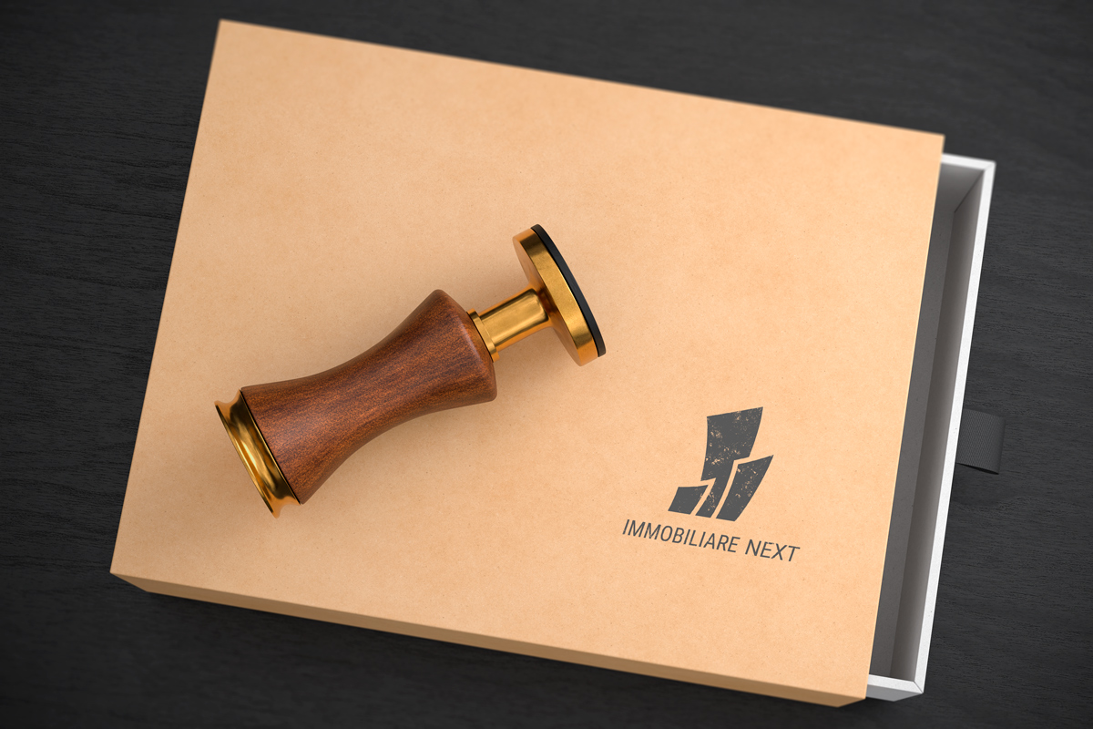 Logo Immobiliare Next, mockup Alessandro Pepe