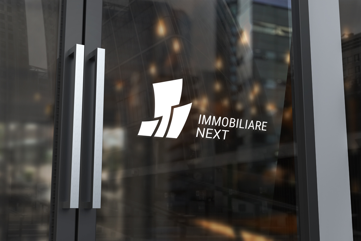 Logo Immobiliare Next, mockup Alessandro Pepe